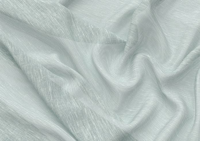 Livorno Voile, Pale Duck Egg - Twist&Fit Roman Blind - Image 4